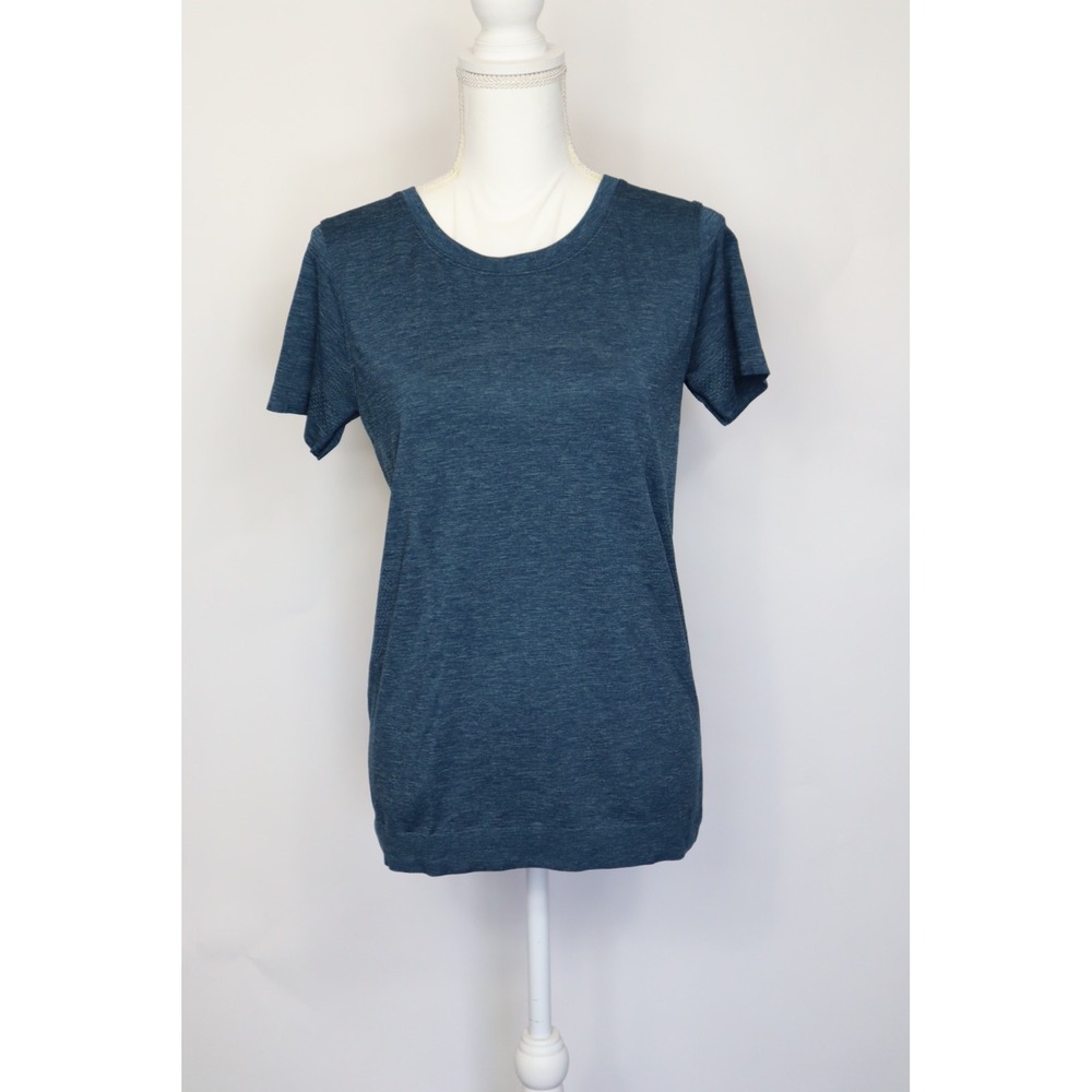Lululemon Women's Dark Blue Athletic Tee